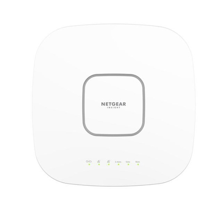 Acces Point Wi-Fi 6E Netgear WAX638E 2,4GHz(2x2)/5GHz(4x4)/6GHz(2x2) PoE++/PoE+ 1x1G 1x2,5G