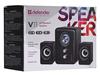 DEFENDER GŁOŚNIKI KOMPUTEROWE V11 2.1 11W USB KONTROLA BASÓW I NISKICH TONÓW 65111