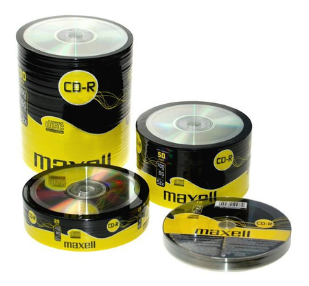 MAXELL CD-R 700MB 50szt 52x80 min, blister