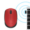 Mysz Logitech M171 910-004641 (optyczna; 1000 DPI; kolor czerwony)