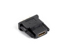 Adapter Lanberg AD-0013-BK (HDMI F - DVI-D M; kolo