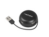 NATEC HUB USB 2.0 BUMBLEBEE (4-PORTOWY, CZARNY)
