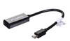 Adapter Lanberg AD-0005-BK (Mini DisplayPort M - HDMI F; 0,20m; kolor czarny)