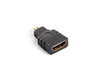 Adapter Lanberg AD-0015-BK (HDMI F - Micro HDMI M; kolor czarny)