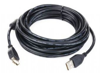 KABEL USB 2.0 A-A M/F 3M PRZEDŁUŻACZ FERRYT