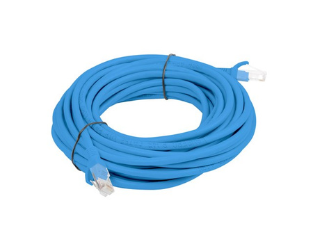 Patchcord UTP Lanberg PCU5-10CC-0500-B (RJ45 - RJ45 ; 5m; UTP; kat. 5e; kolor niebieski)