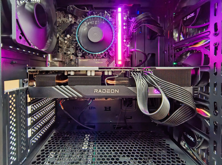 KOMPUTER GAMINGOWY INTEL CORE I5 12400F 16GB RAM 1TB M2 Windows