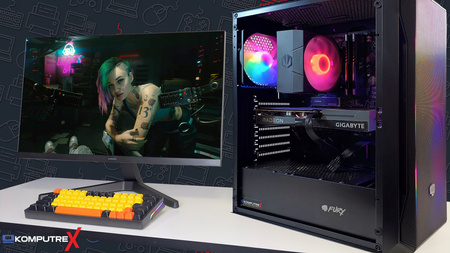 KOMPUTER GAMINGOWY RYZEN 5 RX 6600 XT 16GB RAM 1TB M2 Windows