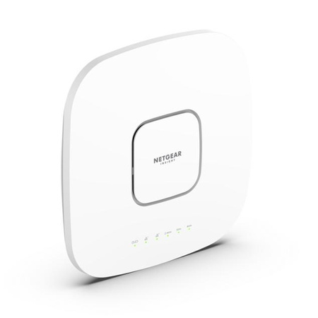 Acces Point Wi-Fi 6E Netgear WAX638E 2,4GHz(2x2)/5GHz(4x4)/6GHz(2x2) PoE++/PoE+ 1x1G 1x2,5G