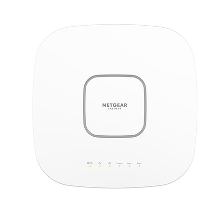 Acces Point Wi-Fi 6E Netgear WAX630E 2,4GHz(2x2)/5GHz(4x4)/6GHz(2x2) PoE++/PoE+ 1x1G 1x2,5G