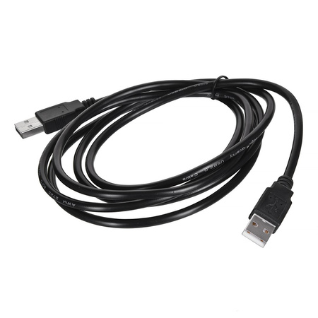 LANBERG KABEL USB-A 2.0 M/M 1.8M CZARNY