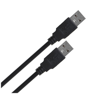 LANBERG KABEL USB-A 2.0 M/M 1M CZARNY