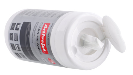 Activejet chusteczki czyszczące 100 szt. AOC-301