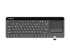 Klawiatura membranowa NATEC Turbot Slim NKL-0968 (USB 2.0; (US); kolor czarny)