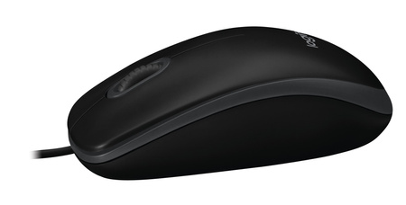 Mysz Logitech B100 910-003357 (optyczna; 800 DPI; kolor czarny)