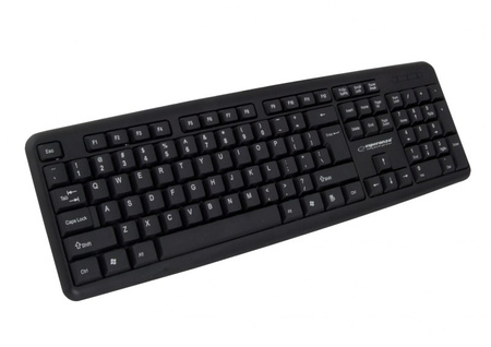 Klawiatura membranowa Esperanza AMARILLO EK134 (USB 2.0; (EU); kolor czarny)