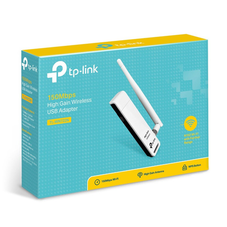 TP-LINK TL-WN722N BEZPRZEWODOWA KARTA SIECIOWA USB