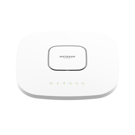 Acces Point Wi-Fi 6E Netgear WAX630E 2,4GHz(2x2)/5GHz(4x4)/6GHz(2x2) PoE++/PoE+ 1x1G 1x2,5G