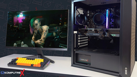 KOMPUTER GAMINGOWY INTEL CORE I5 12400F 16GB RAM 1TB M2 Windows