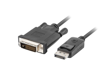 Kabel Lanberg CA-DPDV-10CU-0010-BK (DisplayPort M 