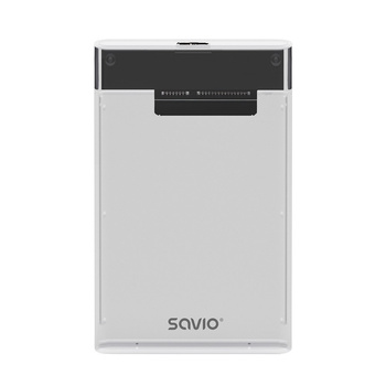 SAVIO ZEWNĘTRZNA OBUDOWA NA DYSK HDD/SDD 2,5", USB