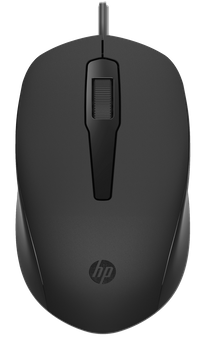 Mysz HP 150 Wired Mouse  przewodowa czarna 240J6AA