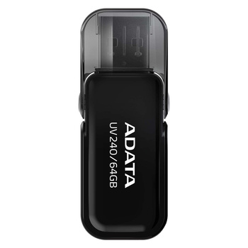 ADATA FLASHDRIVE UV240 64GB USB 2.0 BLACK