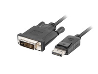 Kabel Lanberg CA-DPDV-10CU-0010-BK (DisplayPort M 