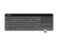 Klawiatura membranowa NATEC Turbot Slim NKL-0968 (USB 2.0; (US); kolor czarny)