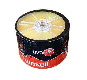 MAXELL DVD-R 4,7GB 50szt 16X 120 min. shrink