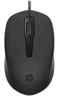 Mysz HP 150 Wired Mouse  przewodowa czarna 240J6AA